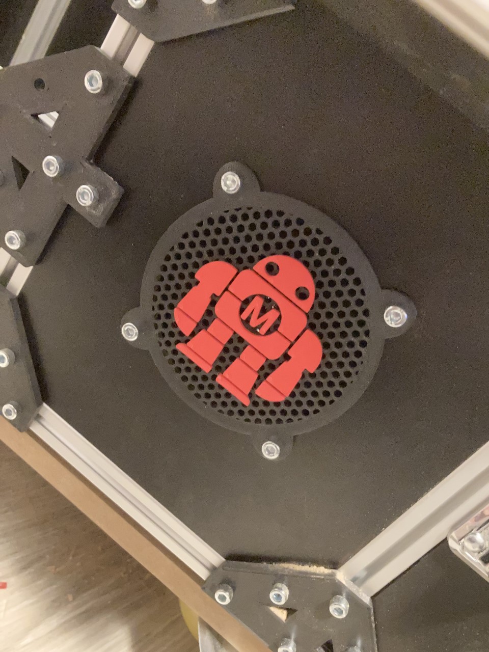 MakerFaire / Make-Magazine Speaker Grill 100mm