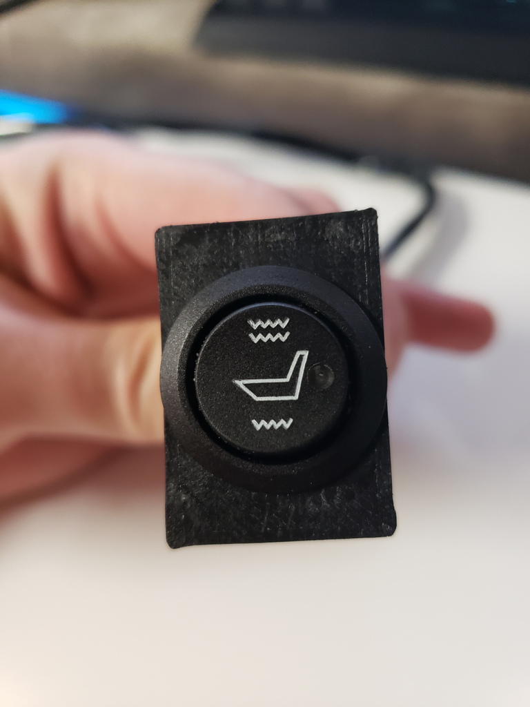 Toyota Spare Switch Hole Cover (with and without hole for switch) by