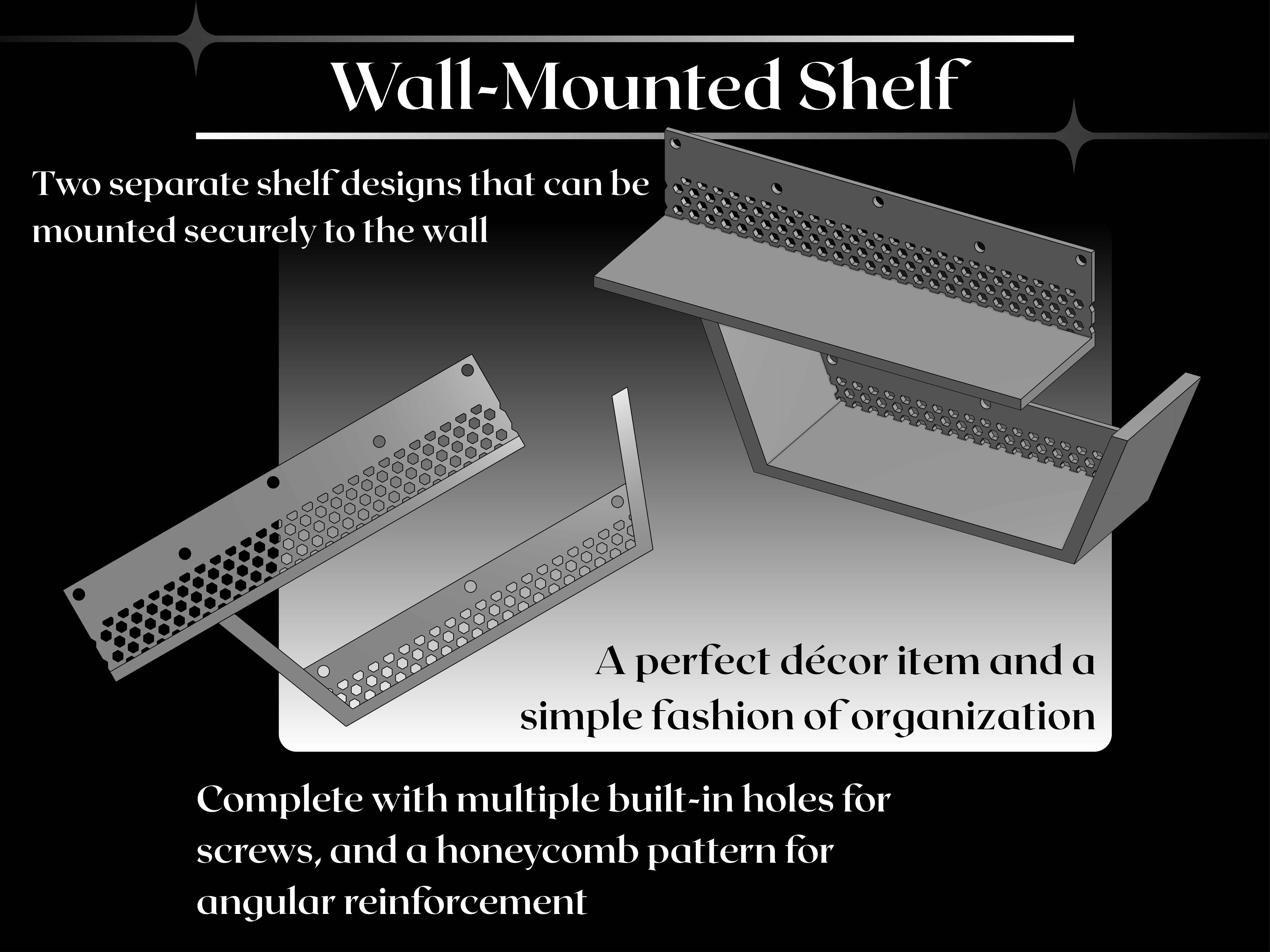 Wall Mounted Shelves