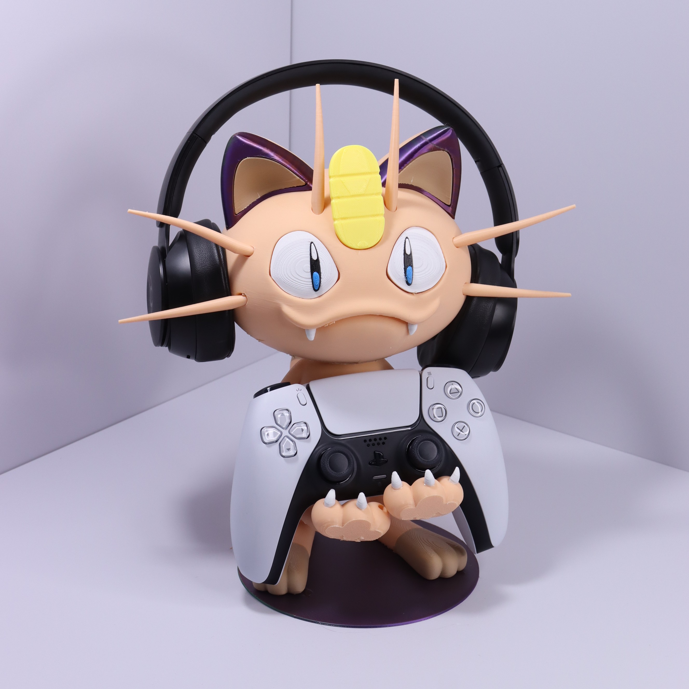 Meowth Controller Stand - Get Access to the Full Part on Patreon