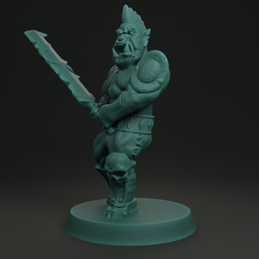 Orc berserker FDM supportless