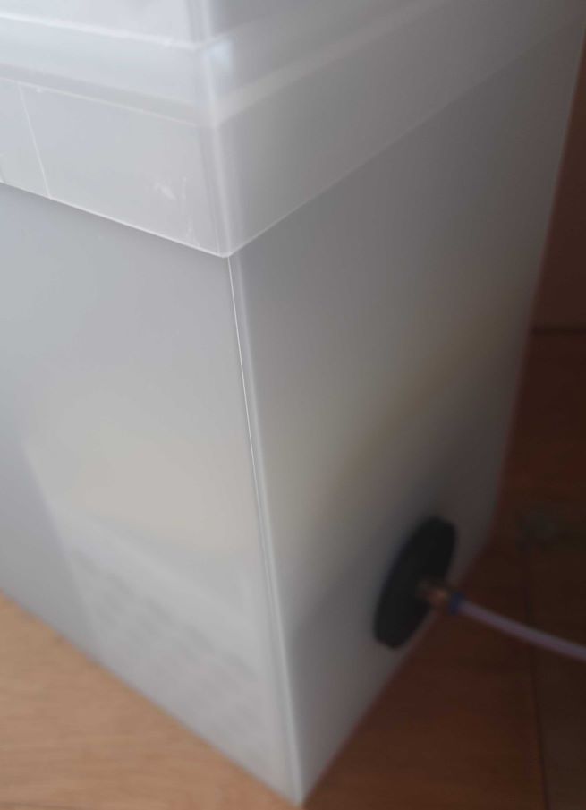 Muji PP wide file box as filament box