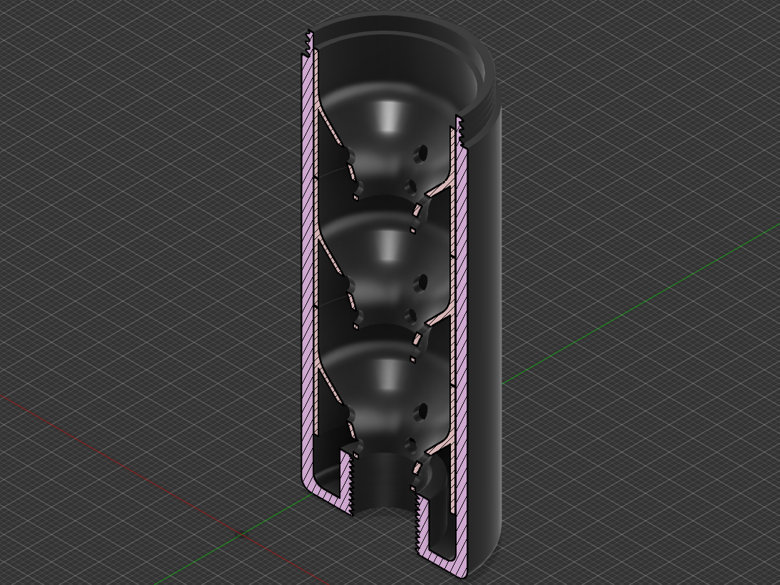 sound reducers for APOLLO 35mm airsoft silencer