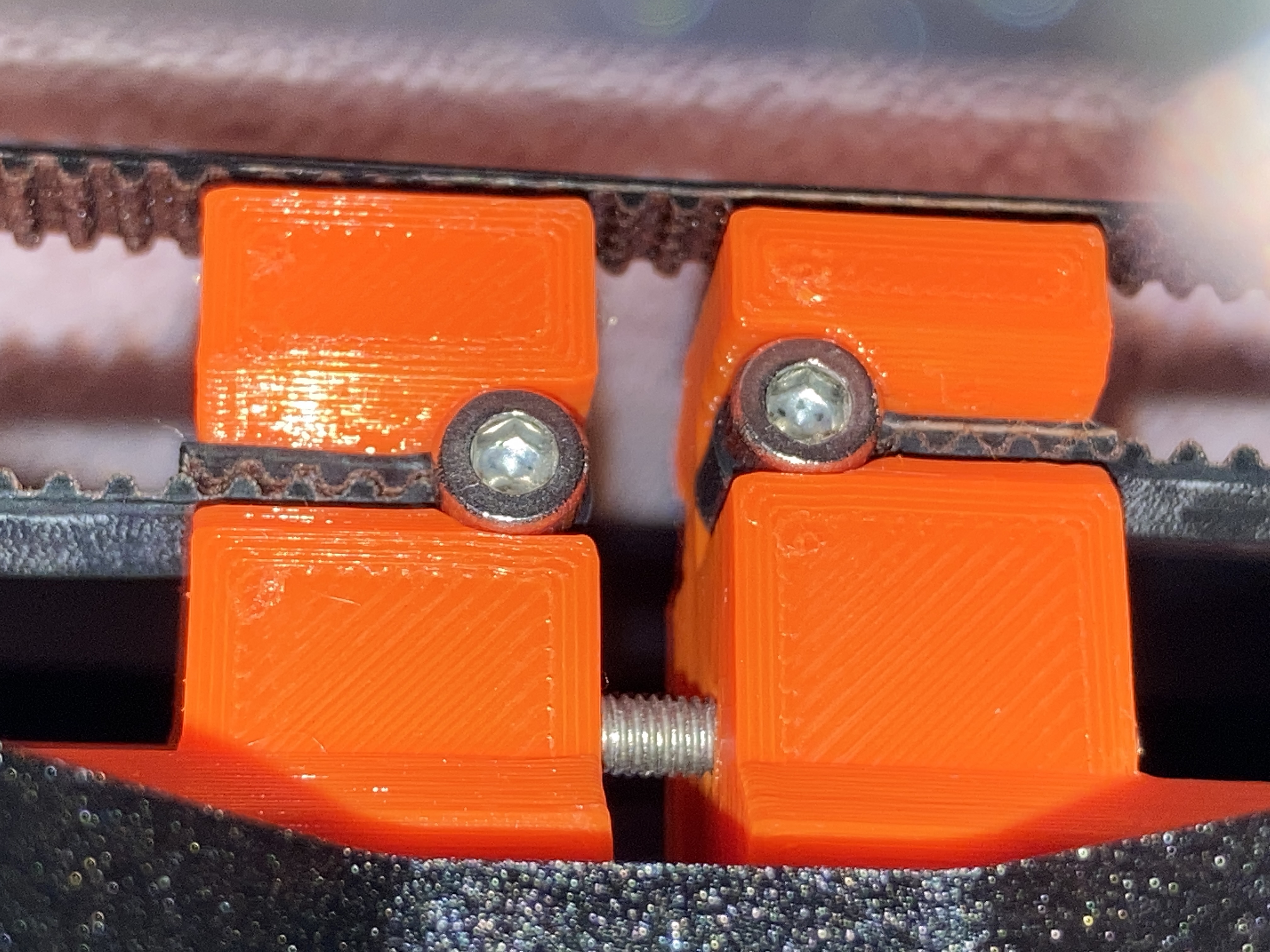 Less frustrating MK3S+ Y Belt tensioner