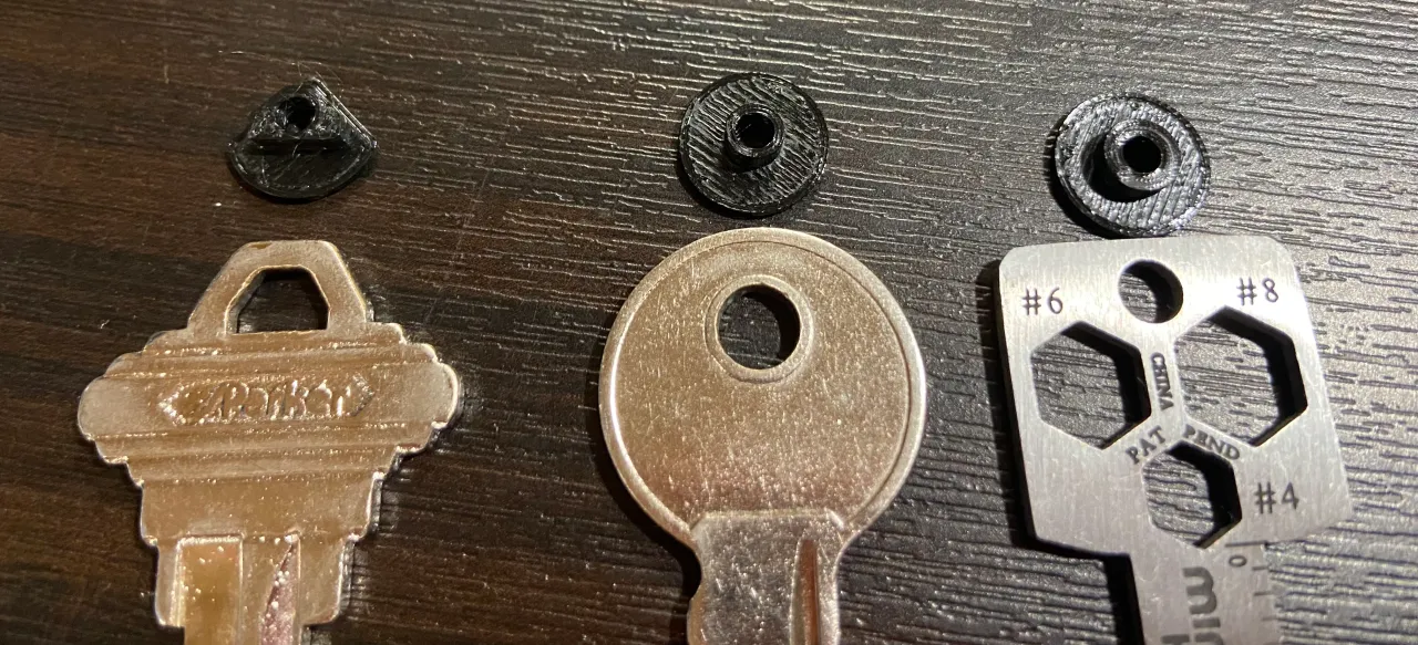 Swiss style key holder spacers by dl33t | Download free STL model ...