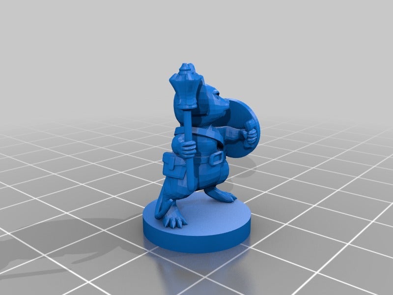 Miniatura 3 do modelo 3D Mousefolk!