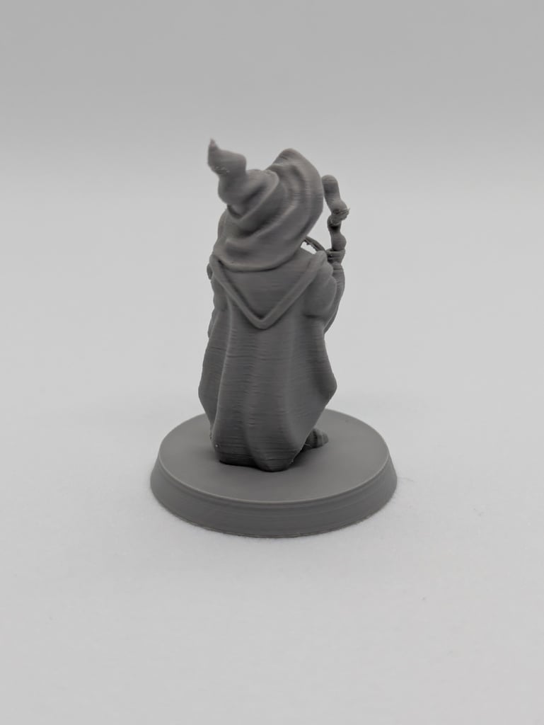 Halfling wizard FDM supportless — thumbnail 4