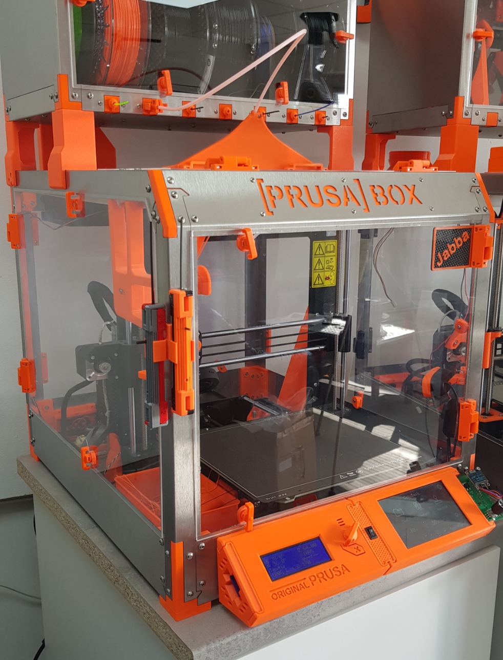 Screwdriver transformer mount for Prusabox
