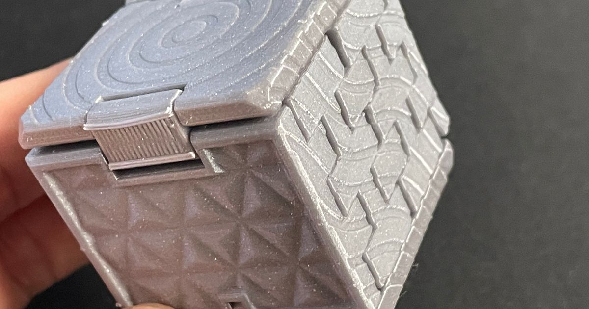 Foldable Z Cube PIP - Torture Test da Cisco3D | Scarica il modello STL ...