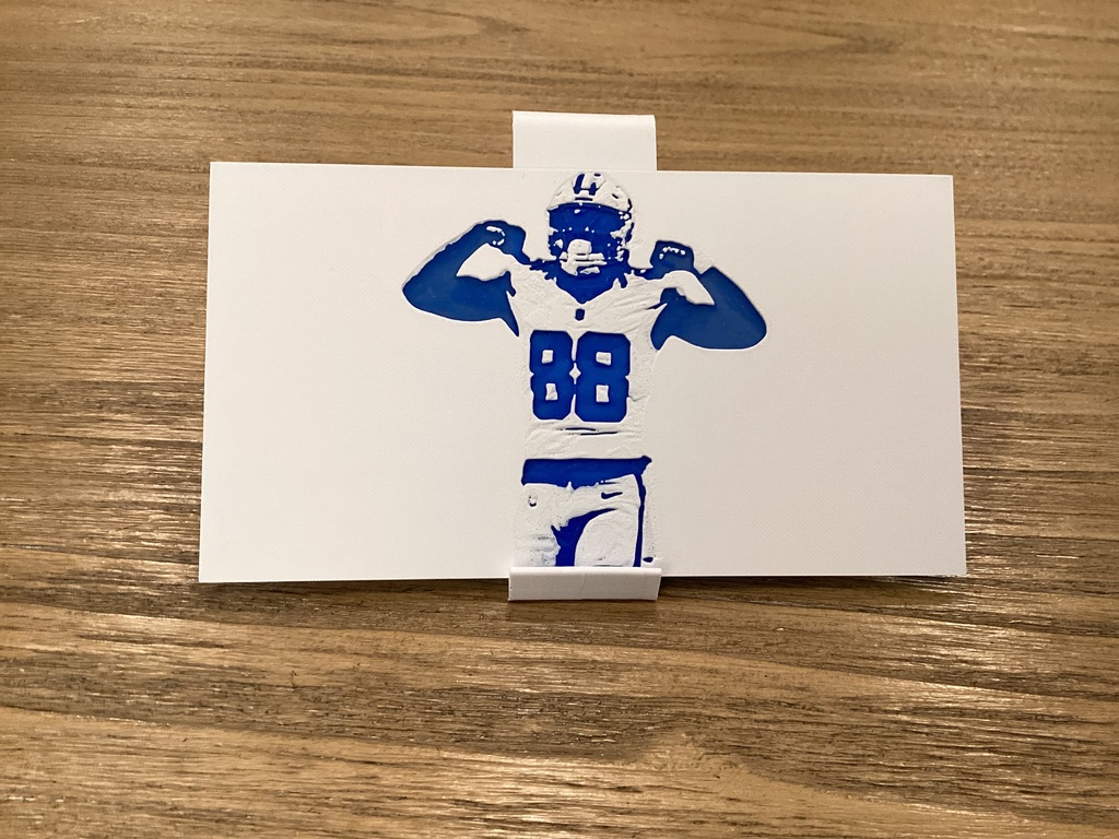 CeeDee Lamb-Football HueForge