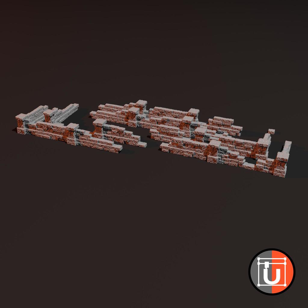 Fantasy Barricades: Stone Walls