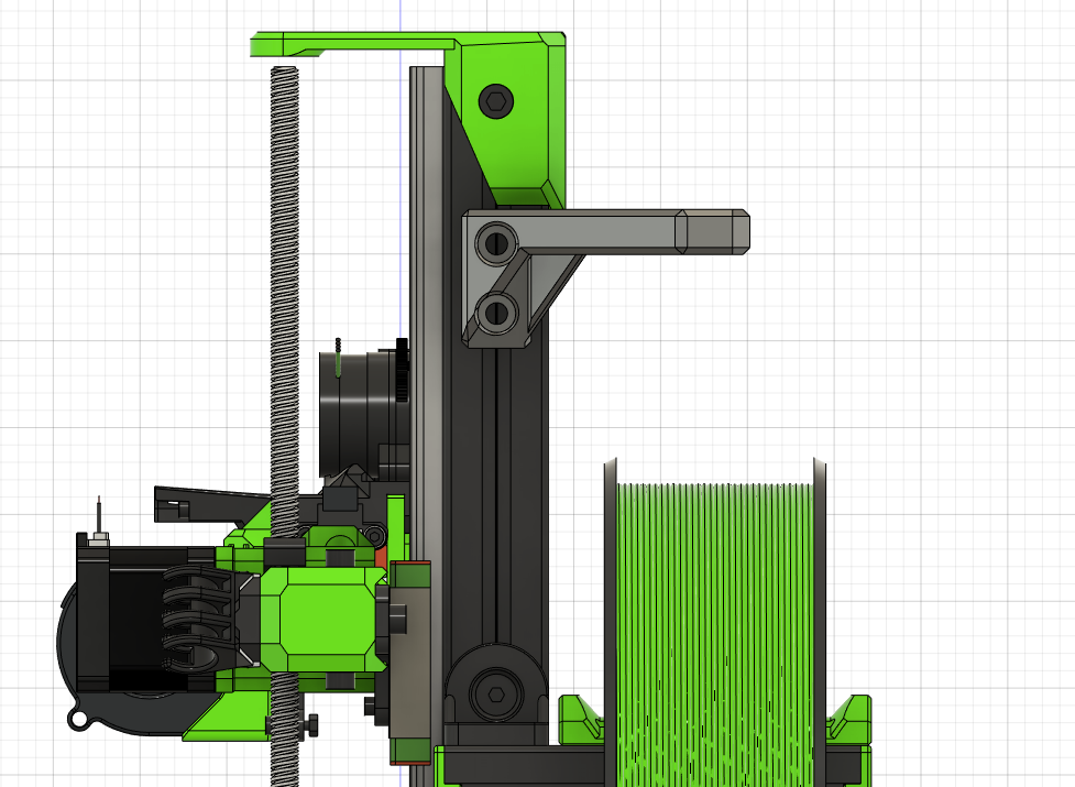 Rat Rig V-Minion Reverse Bowden Holder by RomRider | Download free STL ...