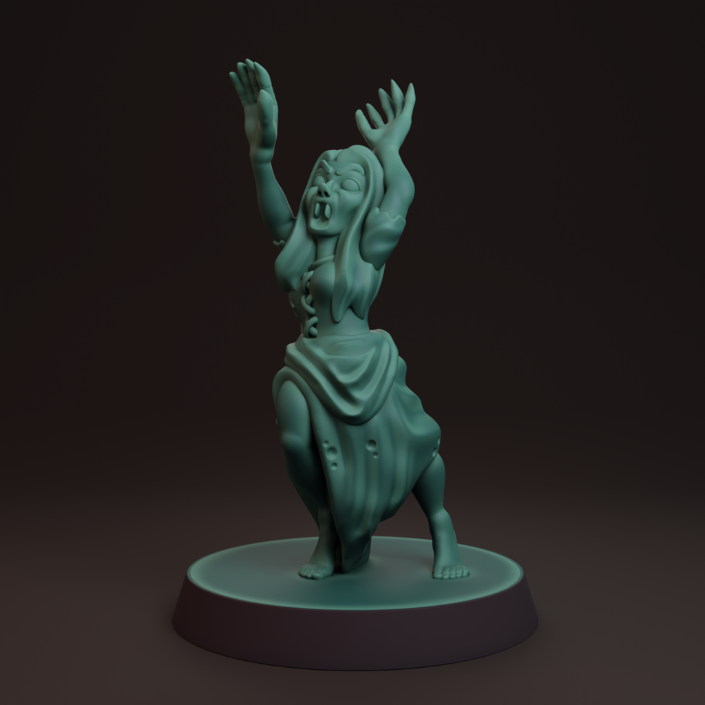 Vampire spawn female FDM supportless