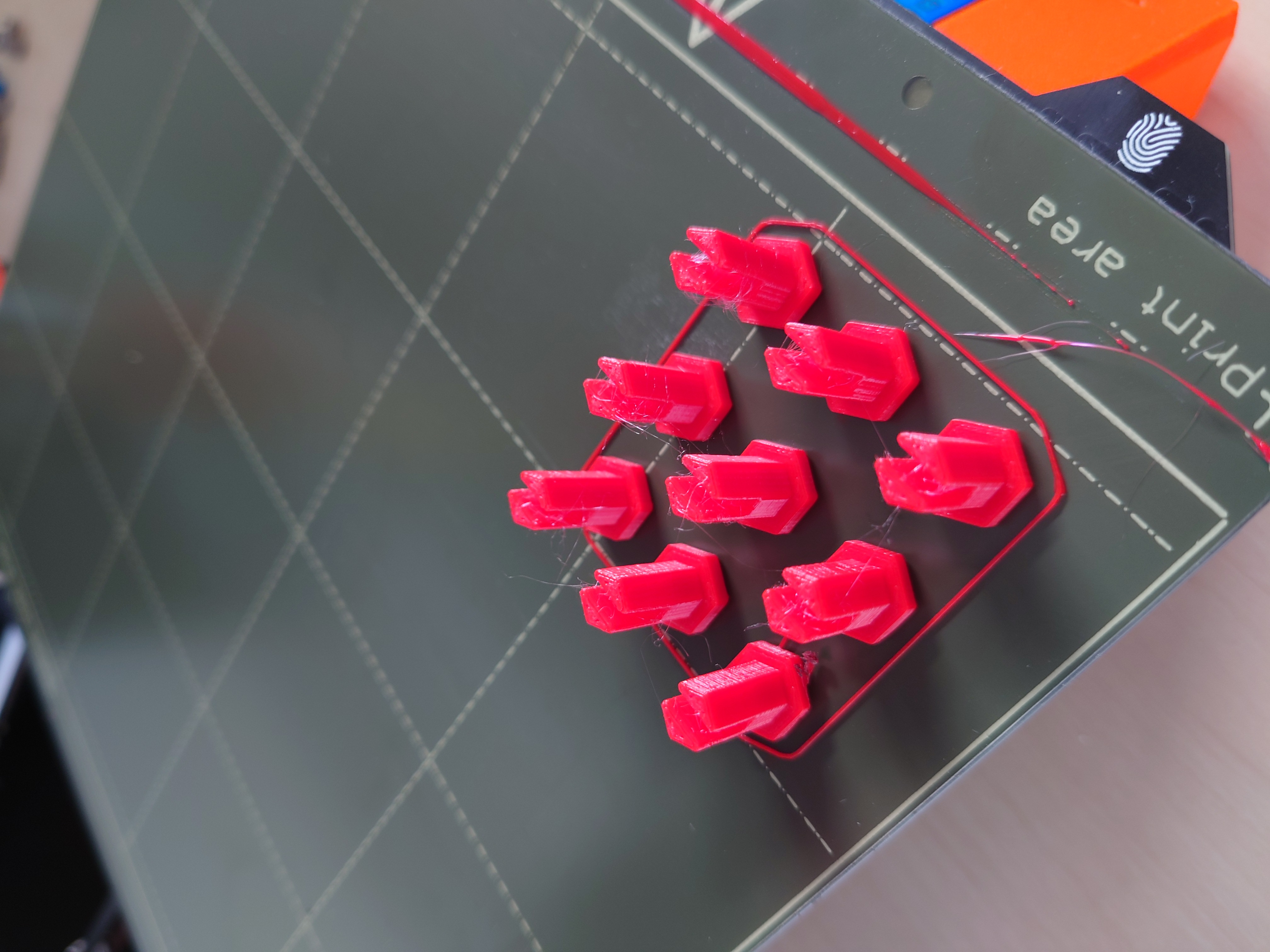 Miniatura 3 do modelo 3D Simple filament clip