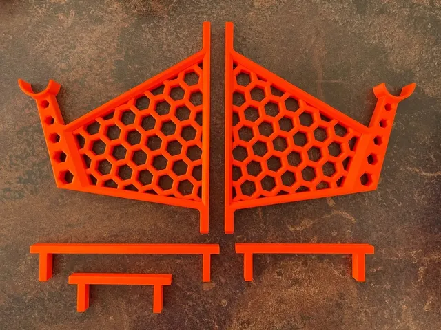 Wallmount for Spoolholder X2 (up to 4kg Spools) - Wandhalterung für Filamenthalter X2 (bis 4kg Spulen)