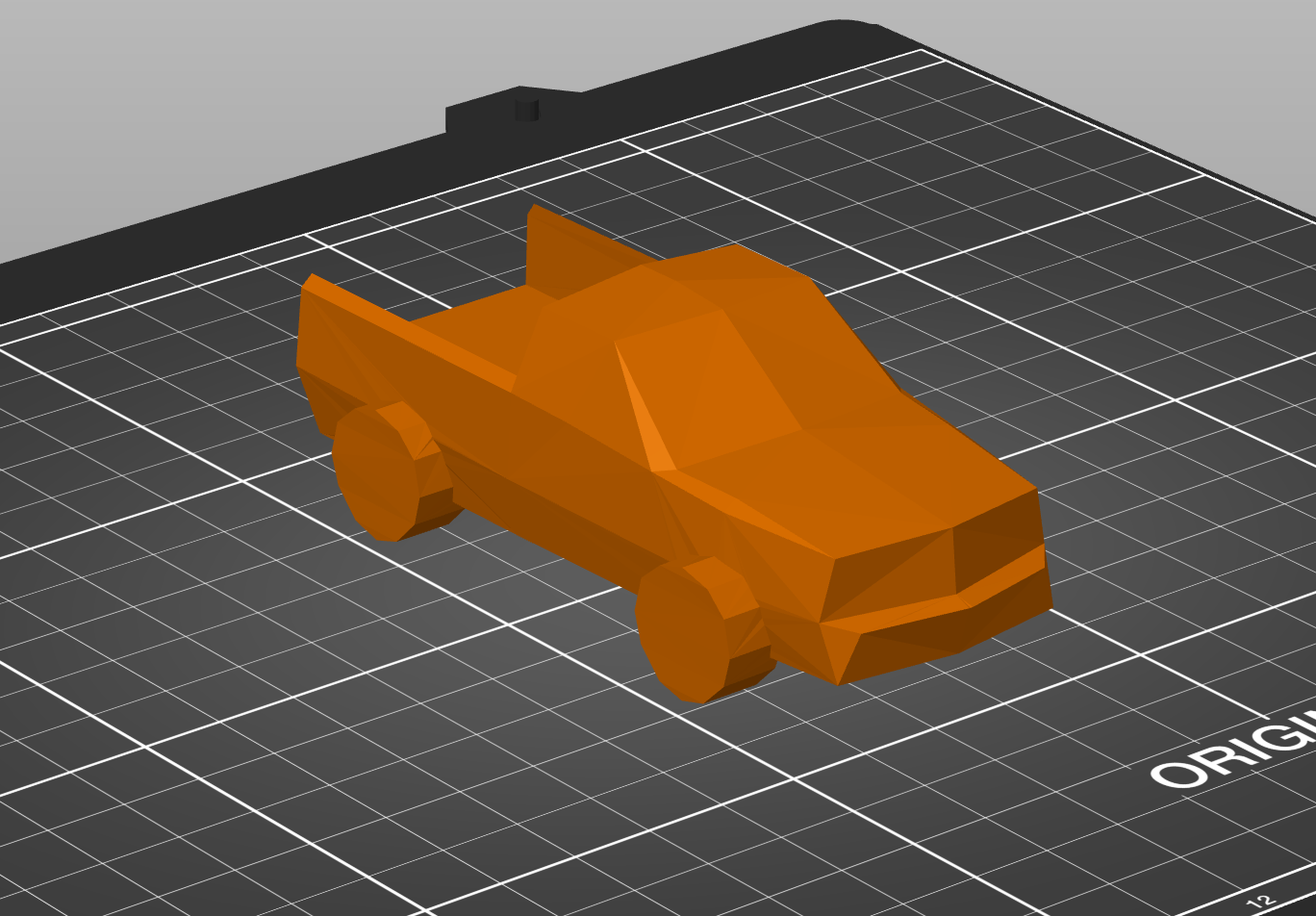 Polygonal Pickup Truck