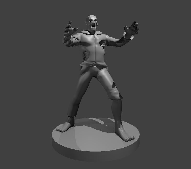 Miniatura 10 do modelo 3D Zombie Collection