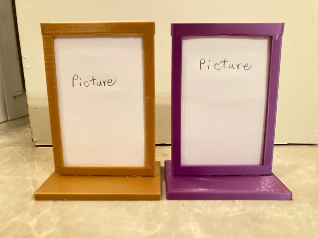 Double picture frame