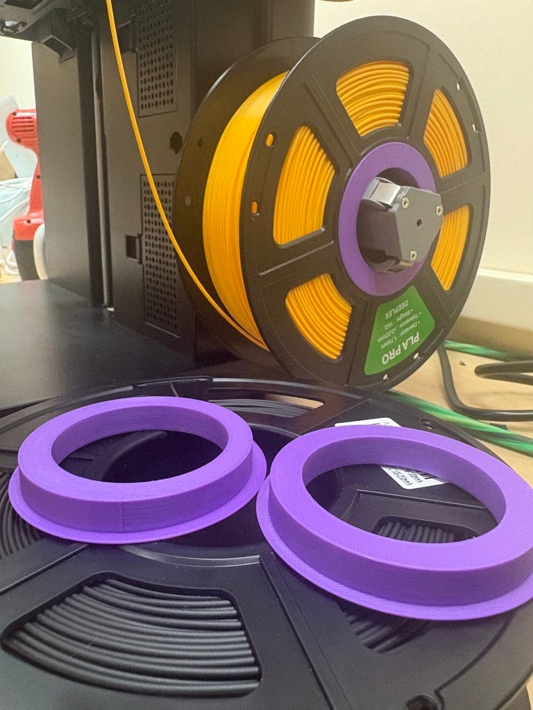 Flashforge AD5X spool adapter for larger spool openings