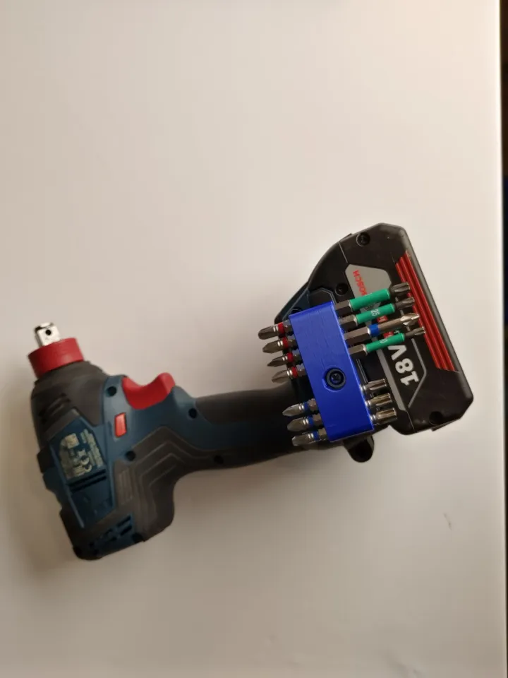 Bosch IXO Bit Holder by DocWeebl, Download free STL model