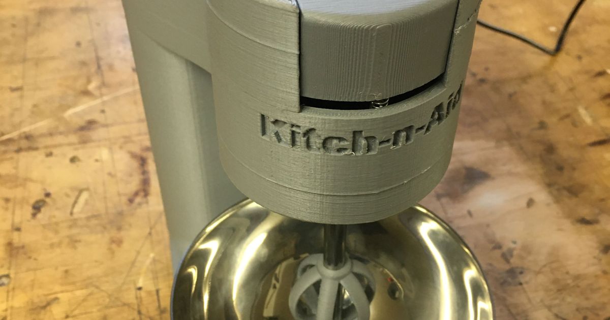 Mini Stand Mixer toy. by Trevor (DustySqueak) Download free STL model