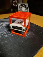 Raspberry pi server rack by Bigunit26 | Download free STL model ...