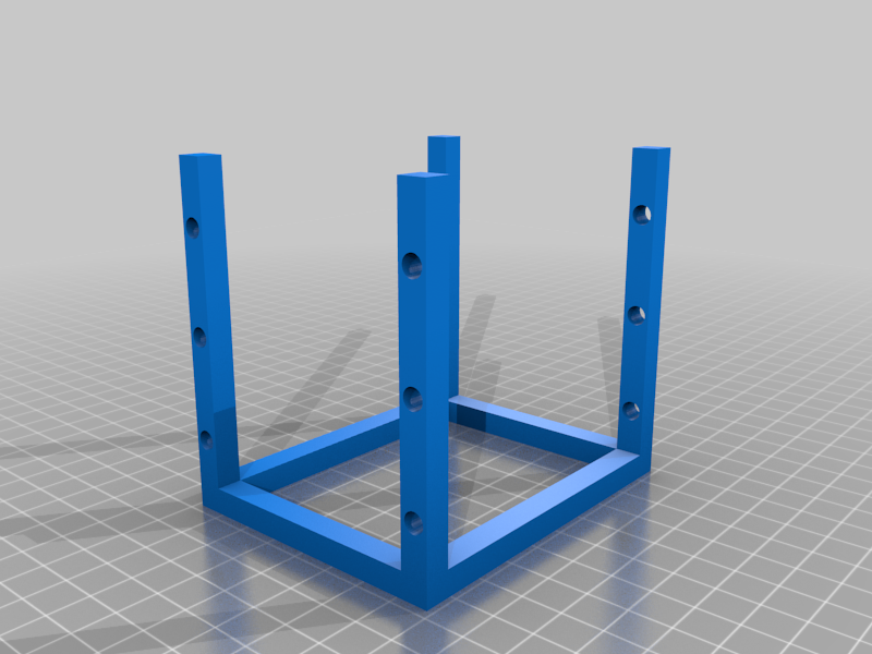 Miniatura 5 do modelo 3D Raspberry pi 3 model b rack