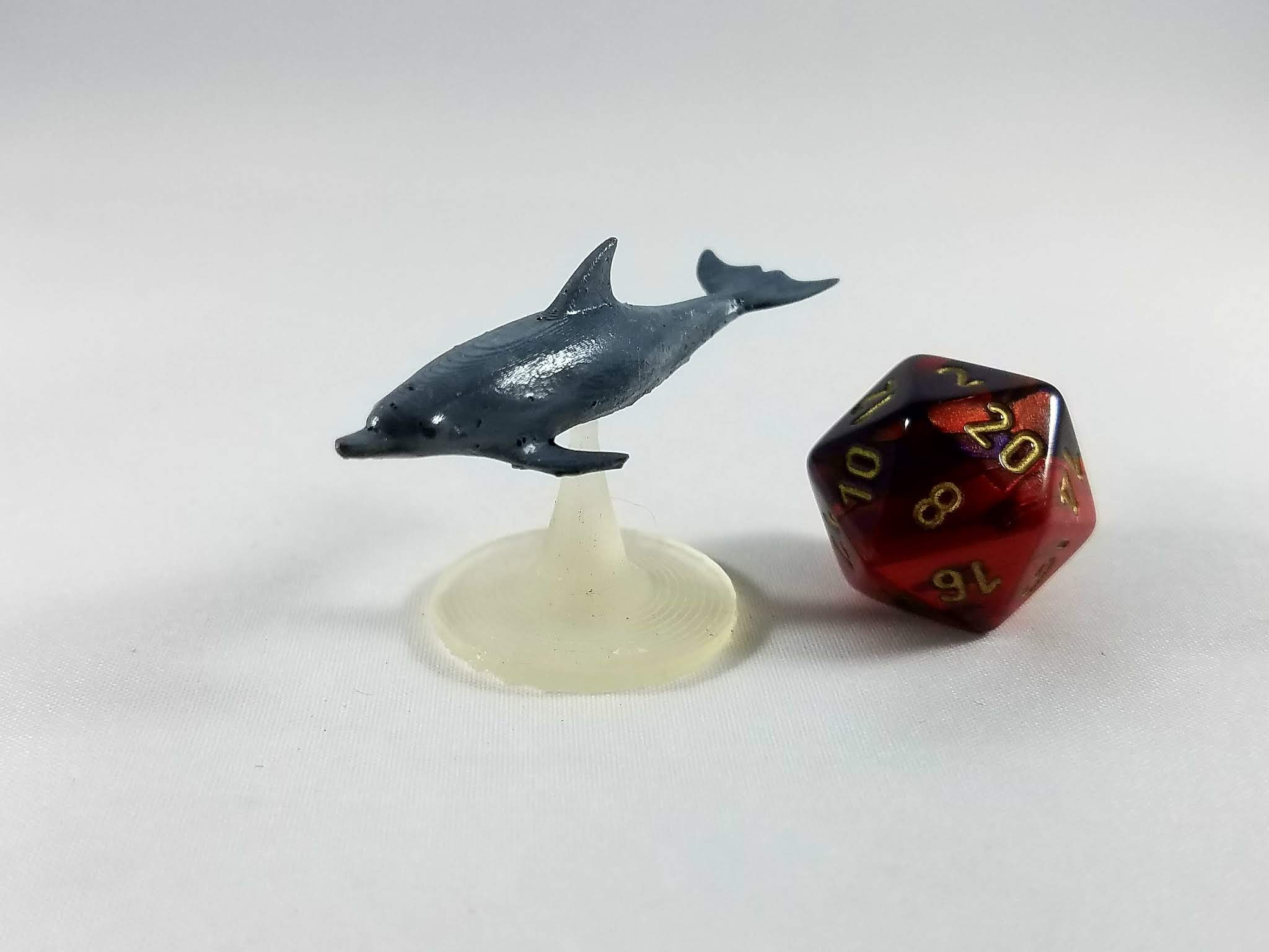 Dolphin for Tabletop Gaming by MZ4250 | Download free STL model |  Printables.com