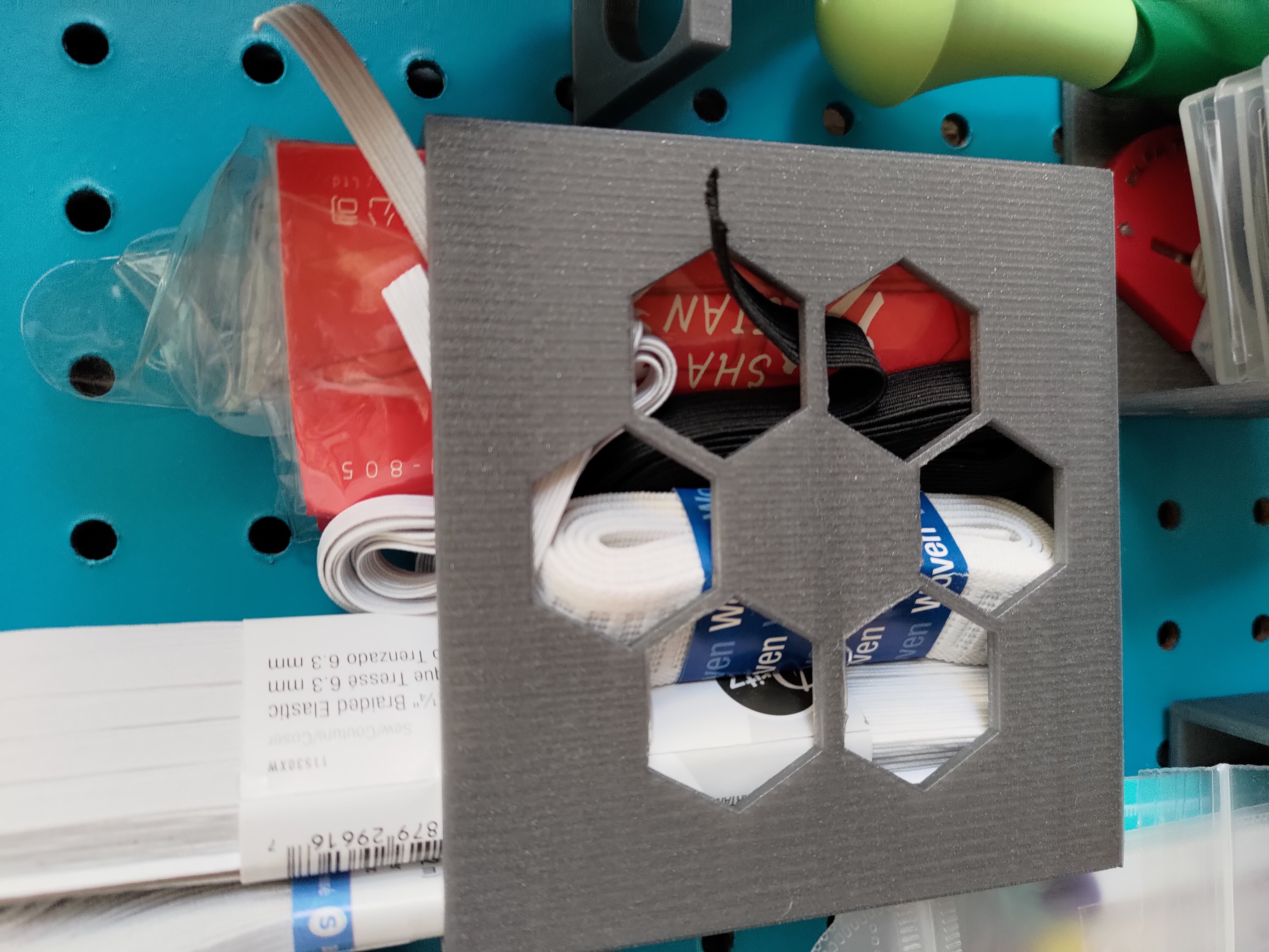 Peg Board Container