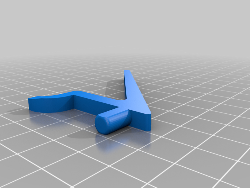 Miniatura 2 do modelo 3D Peg Board Thread Spool Hook