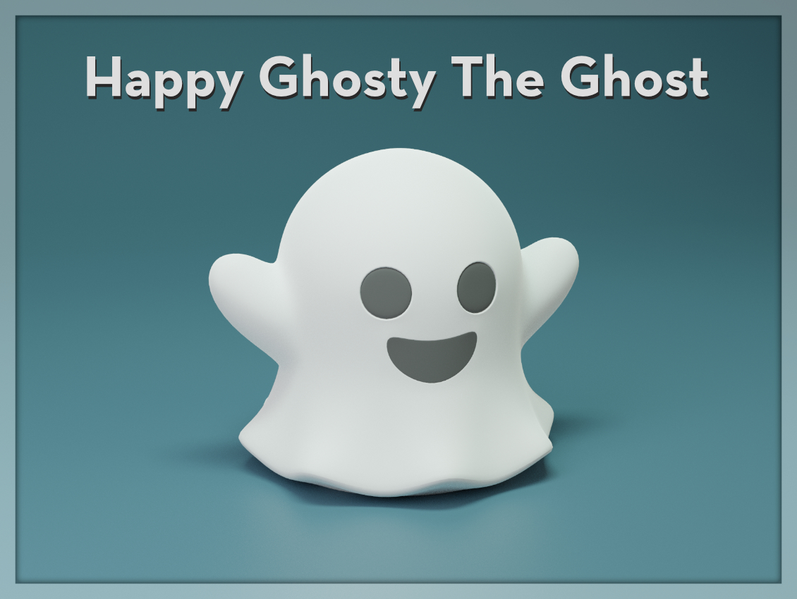 Happy Ghosty The Ghost