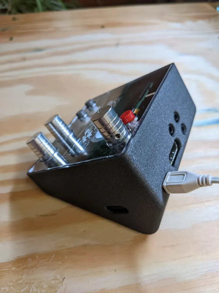 Norns Shield angled case by Fisher | Download free STL model