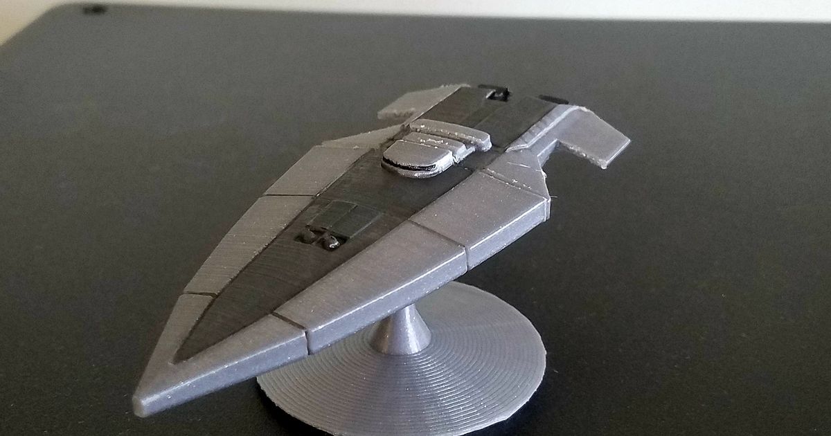 SPACESHIP!!!! by MZ4250 Download free STL model