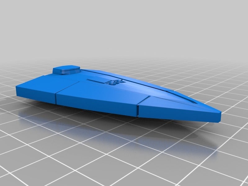 SPACESHIP!!!! by MZ4250 Download free STL model