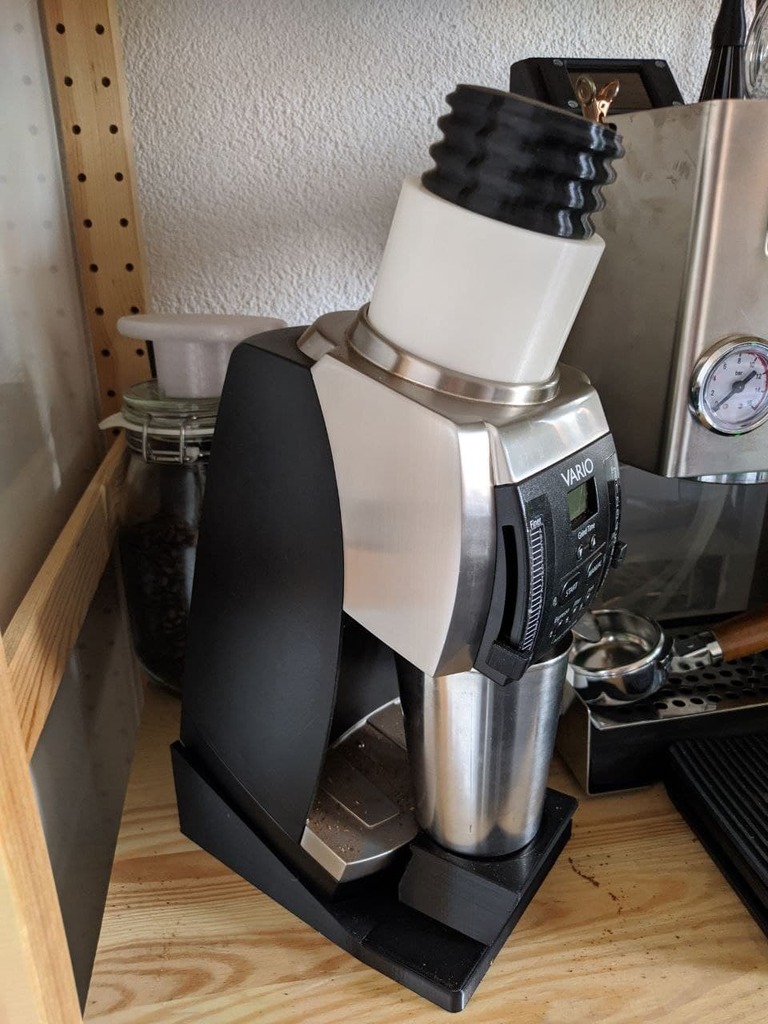 Baratza vario tilted base for single dosing