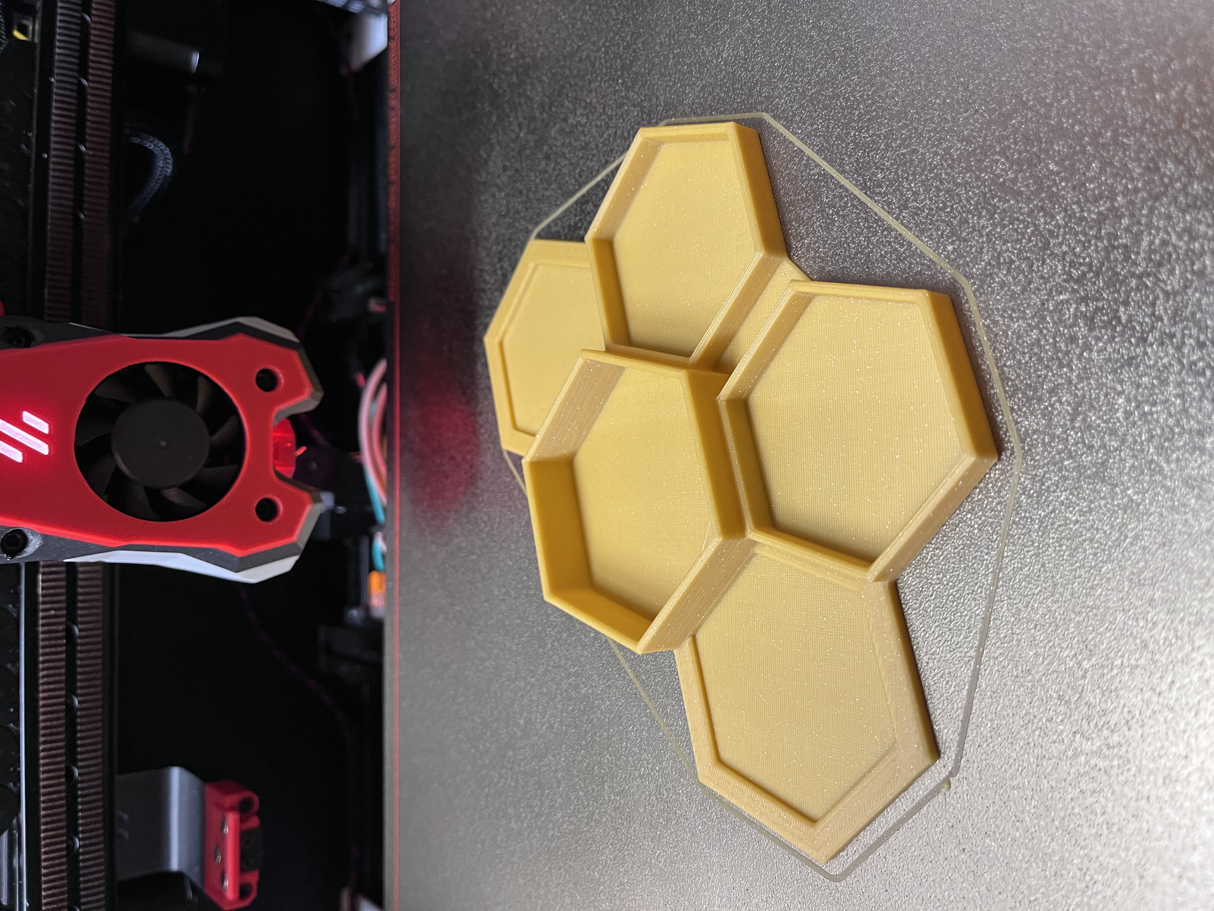 Hex Parts Organizer