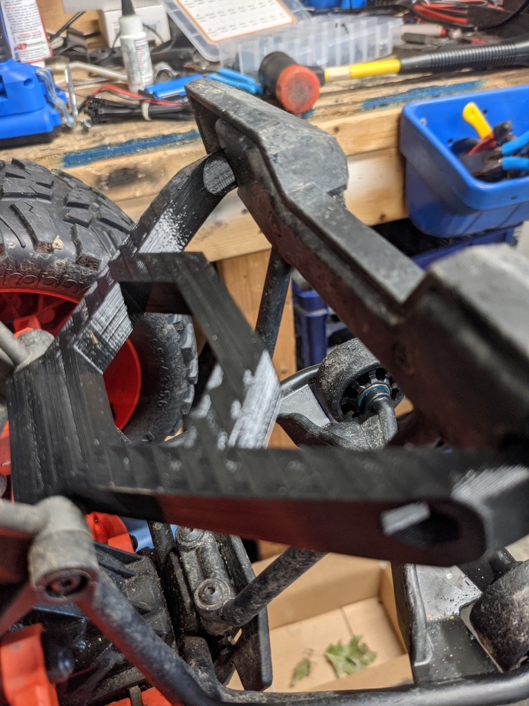 The Last X-Maxx Bumper Mounts