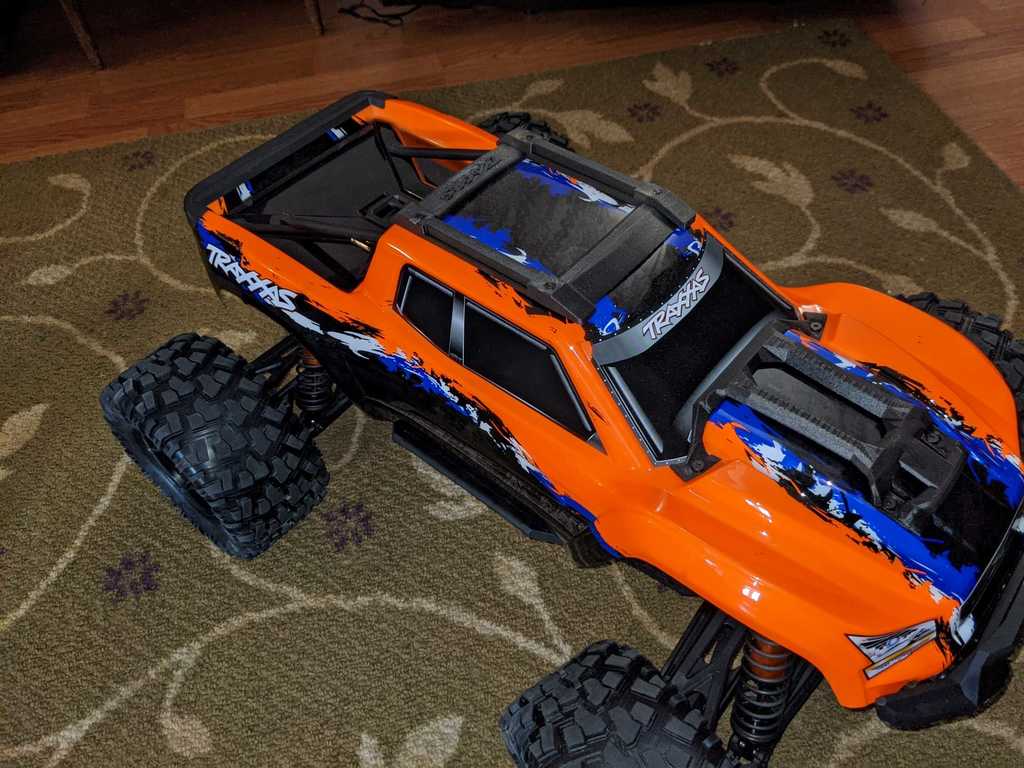 XMaxx Roof Skid by GonzoStrange Download free STL model