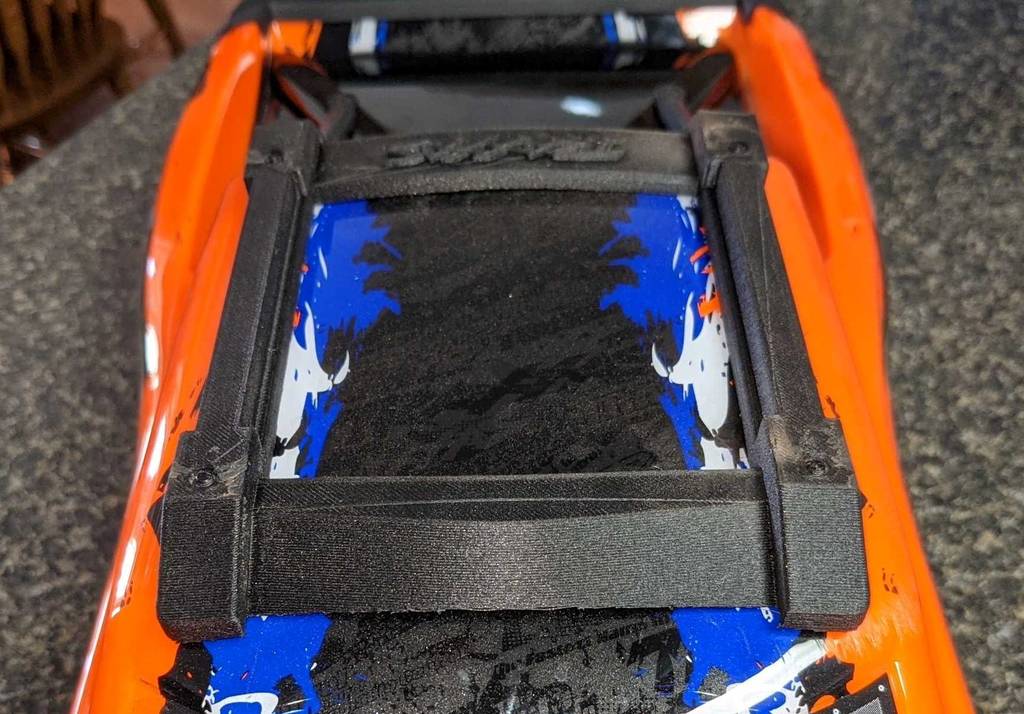 XMaxx Roof Skid by GonzoStrange Download free STL model