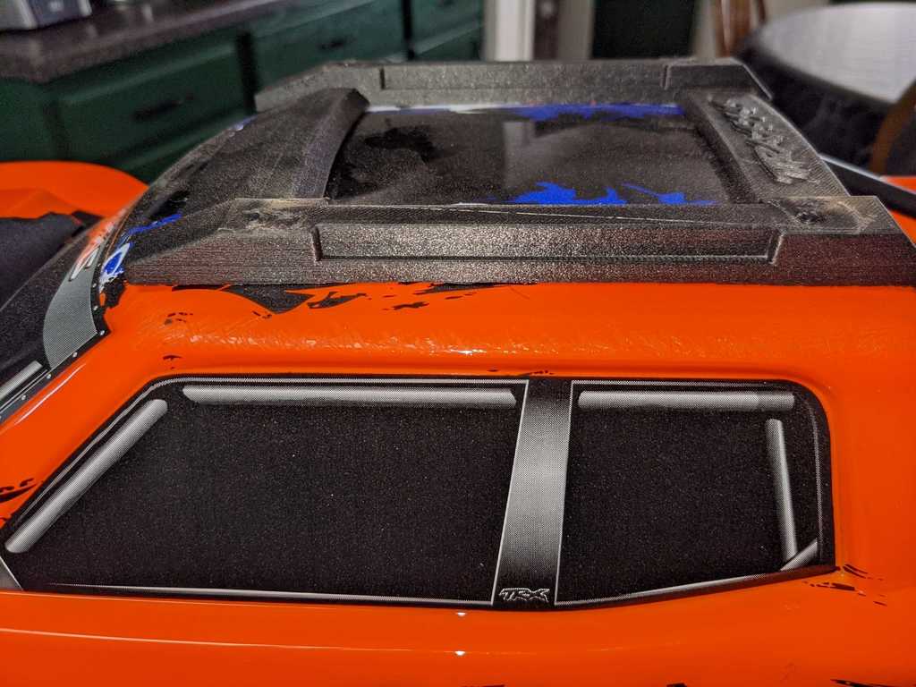 XMaxx Roof Skid by GonzoStrange Download free STL model