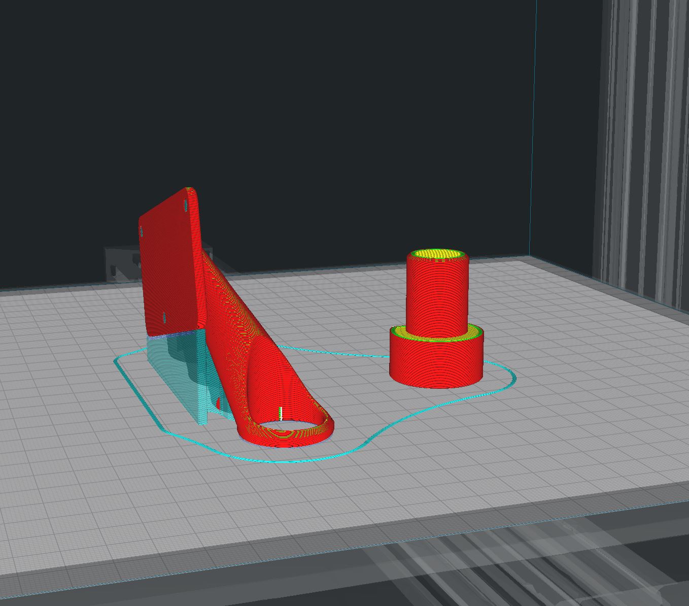 Miniatura 3 do modelo 3D Simple Bench Dog & Holder