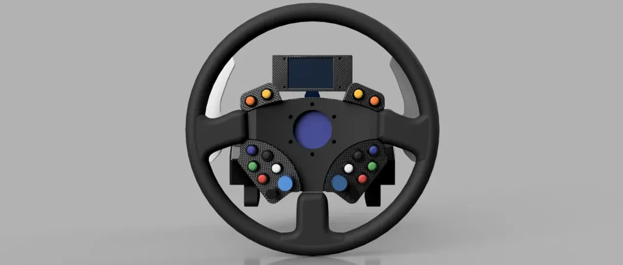 Logitech G27/G29/G920/G923 Custom Racing Wheel by mattydee, Download free  STL model