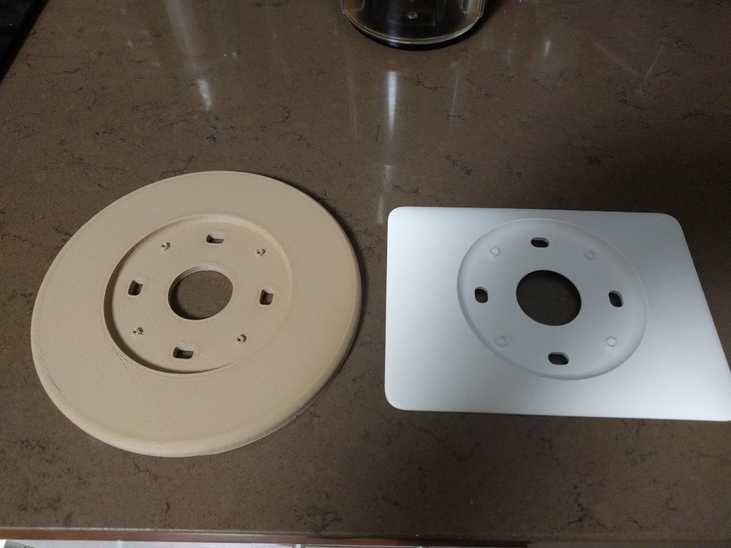 Nest Wall Plate by Nick Download free STL model