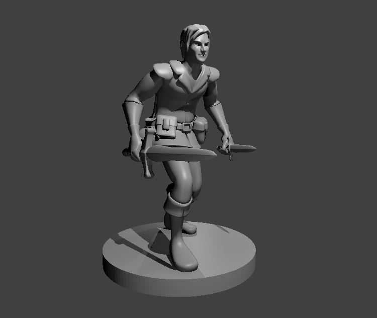 The Heroes from "Dice, Camera, Action!" by MZ4250 Download free STL