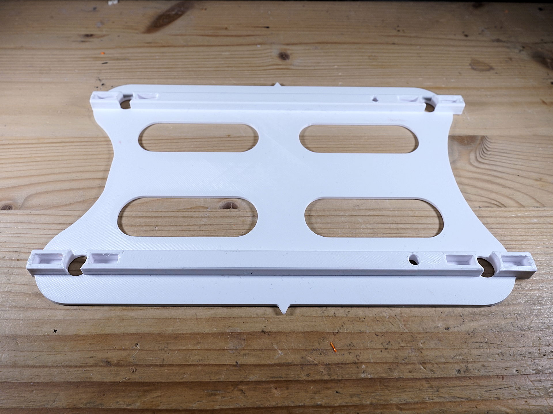 Foil mast mounting plate V2 3D model