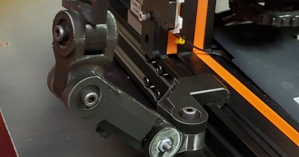 Universal cam mount (nut and boltless for tslot) by Johnny3DV Download free STL model