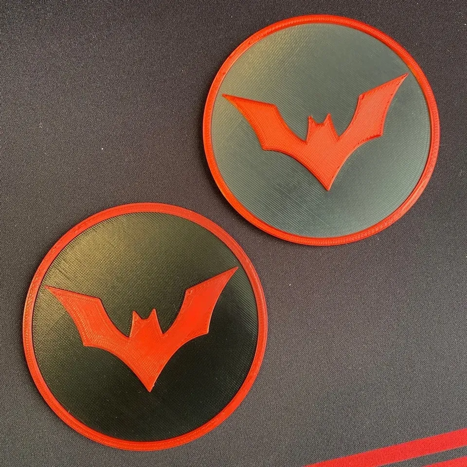 Batman Beyond Coaster por nerdyviews | Descargar modelo STL gratuito |  