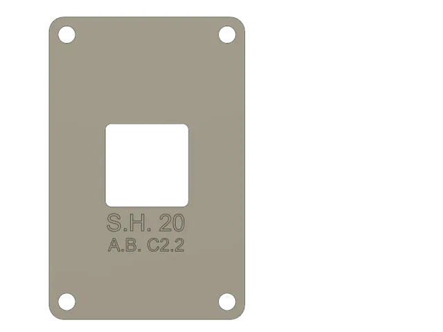 AM4 Backplate for AMD Motherboards