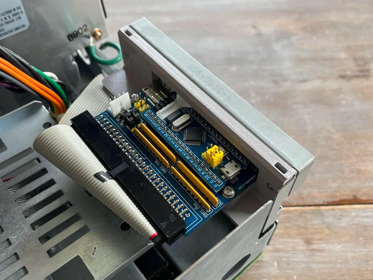 BlueSCSI 1.1a Macintosh SE Expansion Bracket by PotatoFi