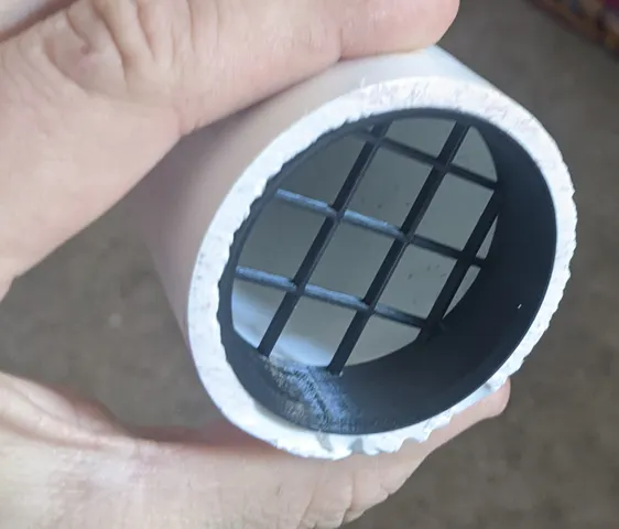 2" dwv inside pipe screen